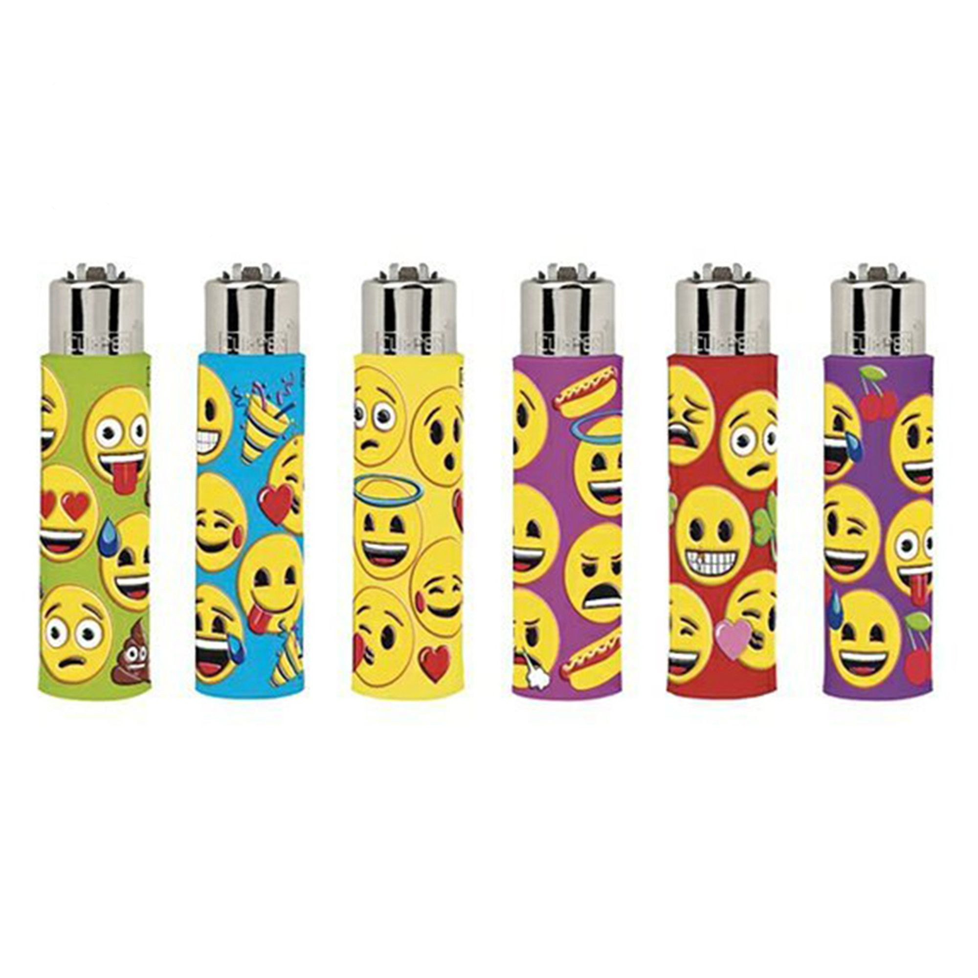 Clipper Feuerzeuge Silikon Smiley