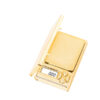 On Balance Chrome Gold Shine 100 x 0.01g Waage