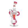 Recycle Bong Pink 24.5cm von Grace Glass