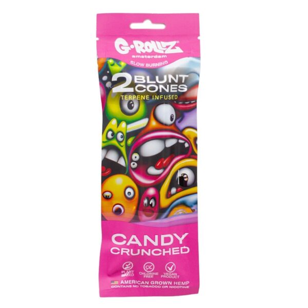 G-Rollz Prerolled Cones Candy Crunched Blunt