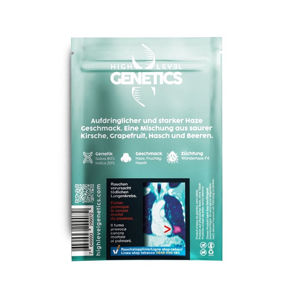 Wonderhaze CBD Blüten Back