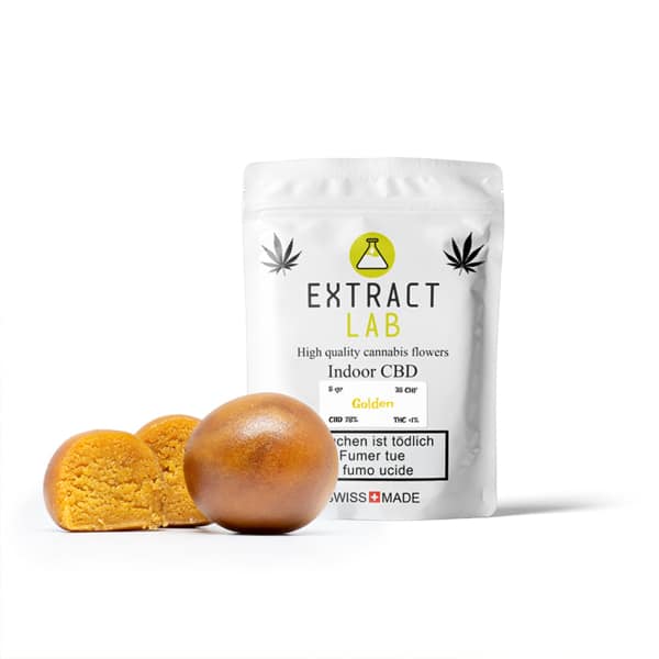 Golden CBD Hasch von Extract Lab